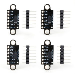 VL53L0X Time-of-Flight Sensor 4Pcs Kit DiGiYes 940nm Laser for Arduino-0