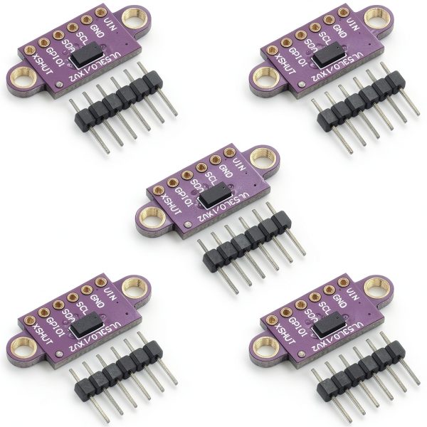 VL53L0X Time-of-Flight Sensor 5pcs Breakout Coliao 2.8-5V I2C Module-0