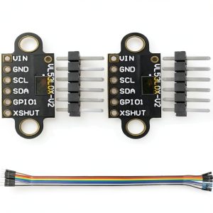 DAOKI VL53L0X Ranging Sensor 2pcs Module 940nm I2C 3.3V/5V-0