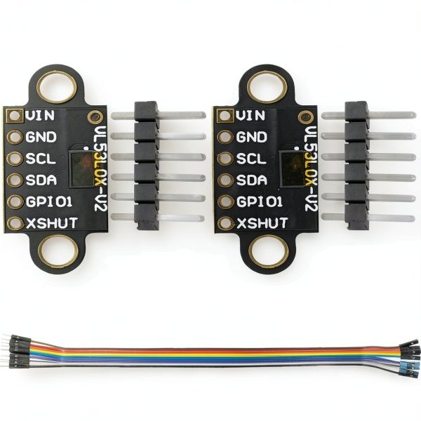 DAOKI VL53L0X Ranging Sensor 2pcs Module 940nm I2C 3.3V/5V-0