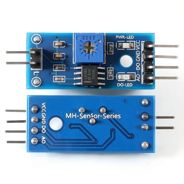 Water Sensor 6-piece Rain Module by Shutao LM393 Dual Output-2