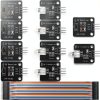5 pcs Digital 38khz Ir Receiver Sensor Module + 5 pcs 38khz Ir Transmitter Sensor Module with Dupont Cable for Arduino Electronic Building Block-0