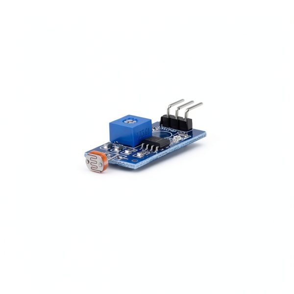Teyleten Robot 5MM LDR Photosensitive Sensor Module Light Dependent Resistor Sensor Module Digital Light Detection LM393 3 pins for Arduino (10PCS)-1