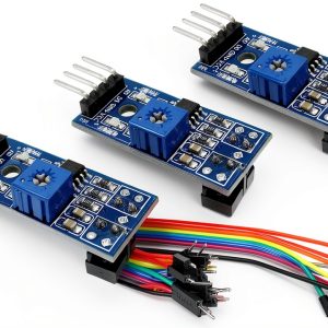 WWZMDiB 3Pcs 3.3-5V TCRT5000 Infrared Reflective Sensor IR Photoelectric Switch Barrier Line Obstacle Avoidance Module Tracing Sensor Tracing Module for Arduino Smart Car Robot-0