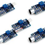 Sound Sensor Module HiLetgo 5pcs Voice Detect Switch Arduino 3.3V-5V-0