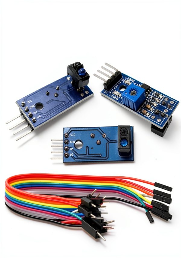 WWZMDiB 3Pcs 3.3-5V TCRT5000 Infrared Reflective Sensor IR Photoelectric Switch Barrier Line Obstacle Avoidance Module Tracing Sensor Tracing Module for Arduino Smart Car Robot-1