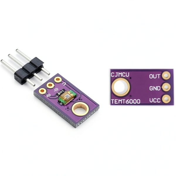 4Pcs TEMT6000 Light Sensor Module for Arduino, Visible Light Intensity-3