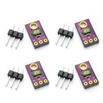 4Pcs TEMT6000 Light Sensor Module for Arduino, Visible Light Intensity-0