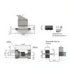 4Pcs TEMT6000 Light Sensor Module for Arduino, Visible Light Intensity-4