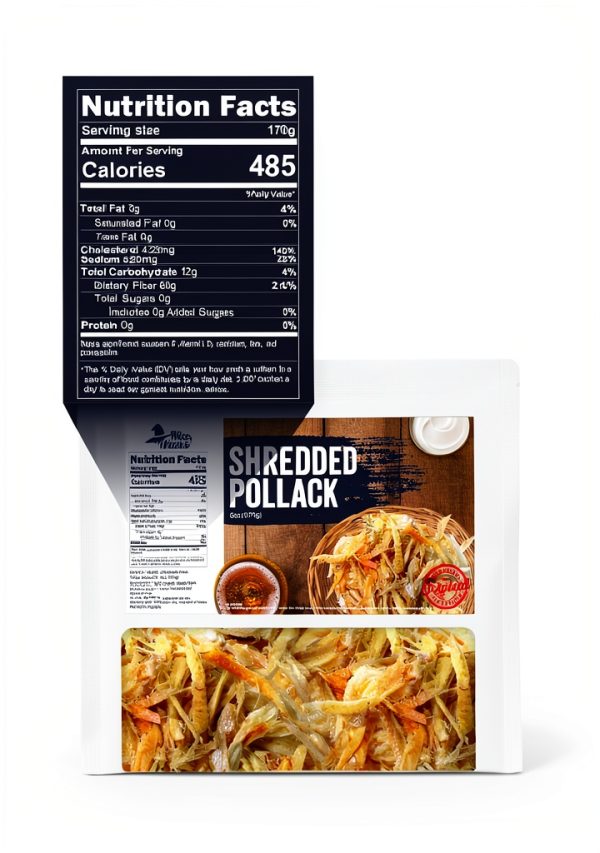 NICE WITCH'S Dried Shredded Pollack 170g / 6oz 황태채-1