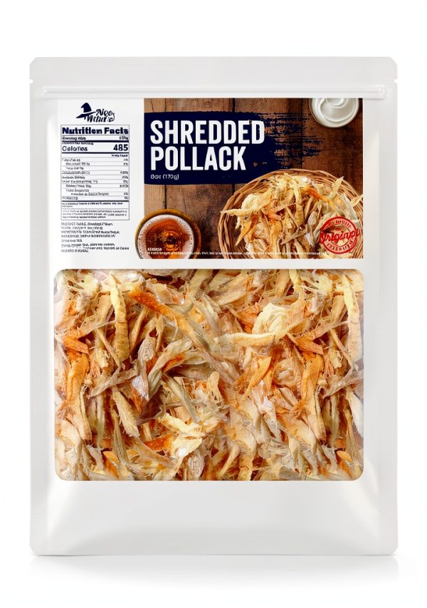 NICE WITCH'S Dried Shredded Pollack 170g / 6oz 황태채-0